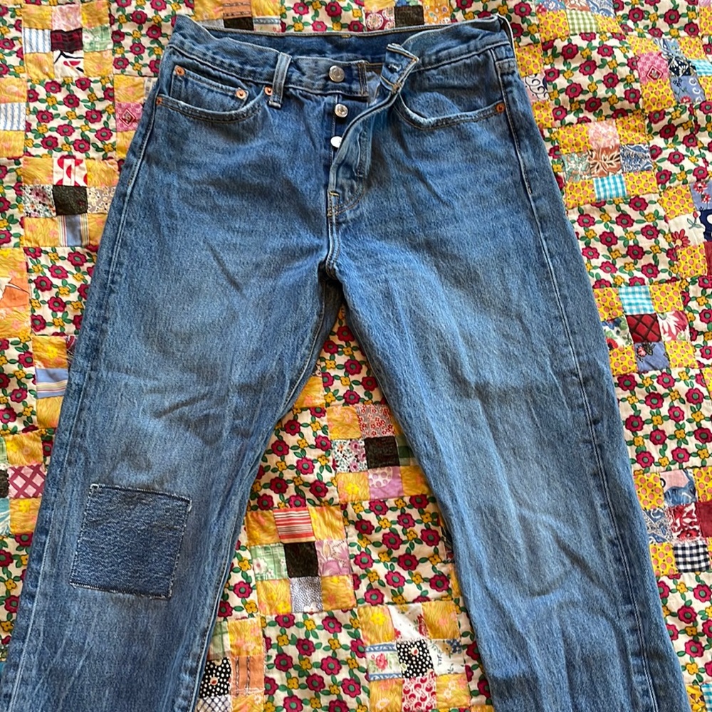 Levi’s Button-fly High-rise Jeans